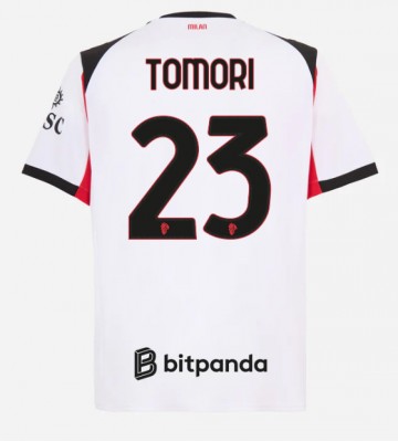 AC Milan Fikayo Tomori #23 Udebanetrøje 2025-26 Kortærmet
